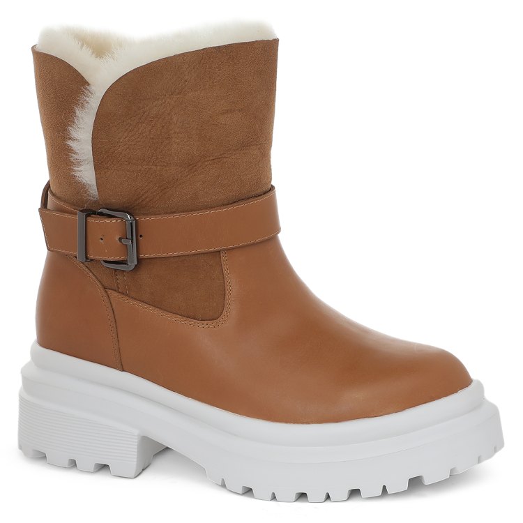 

Полусапоги женские Tendance HC7999-01 коричневые 37 EU, Коричневый, HC7999-01
