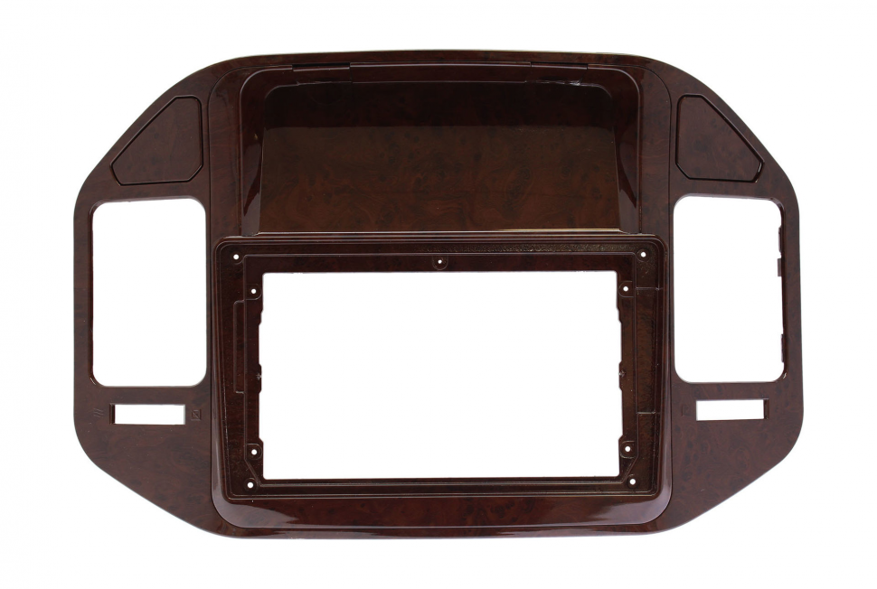 

Рамка для установки Wide Media в Mitsubishi Pajero III 1999 - 2006 9" дисплея орех