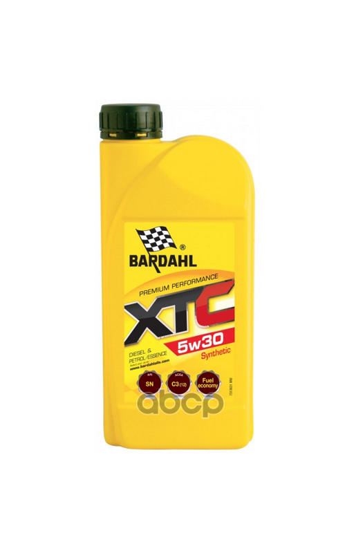 Моторное масло BARDAHL Xtc Sn синтетическое 5W30 1л