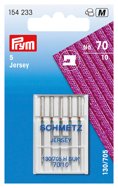 Иглы для швейных машин Prym 154233 №70 5 шт аппликация бетономешалка prym