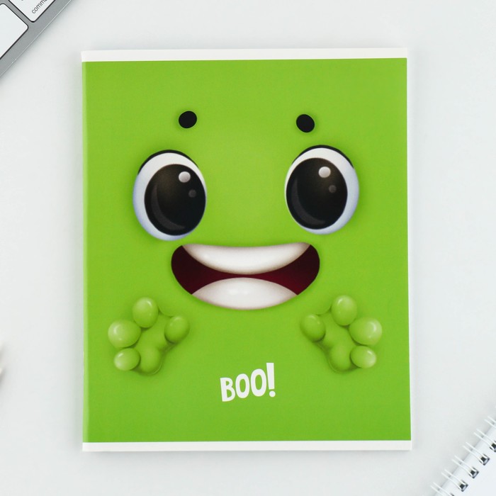 

Тетрадь Calligrata «Boo!» А5, 48 листов на скрепке, в ассортименте, 3 штуки