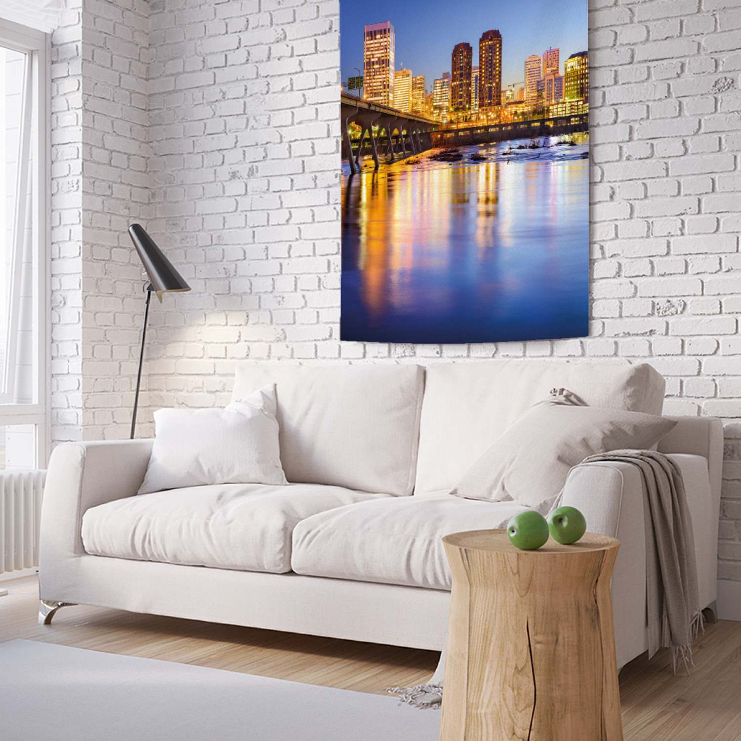 

Вертикальное фотопанно на стену JoyArty Ночная набережная Нью-Йорка 100x150 см, Ночная набережная Нью-Йорка