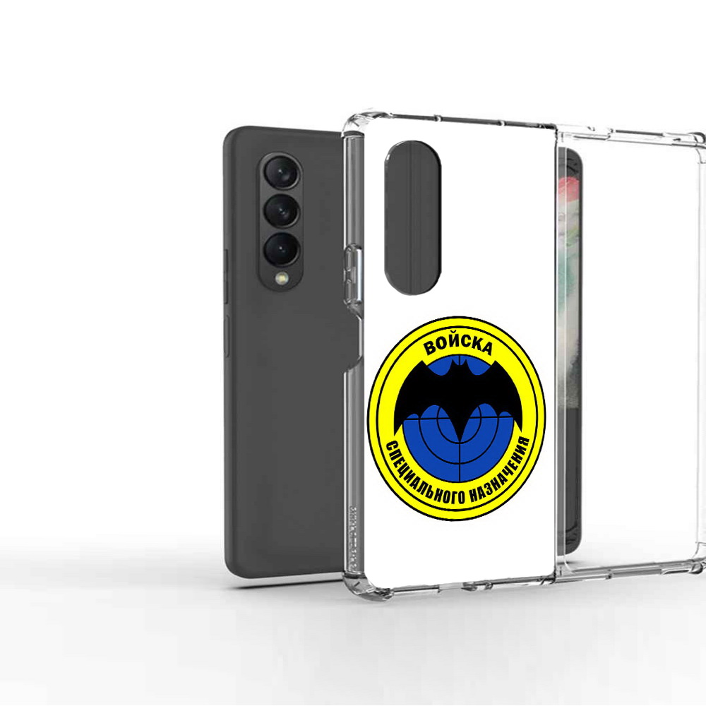 

Чехол MyPads Tocco для Samsung Galaxy Z Fold 3 спец назначение, Прозрачный, Tocco