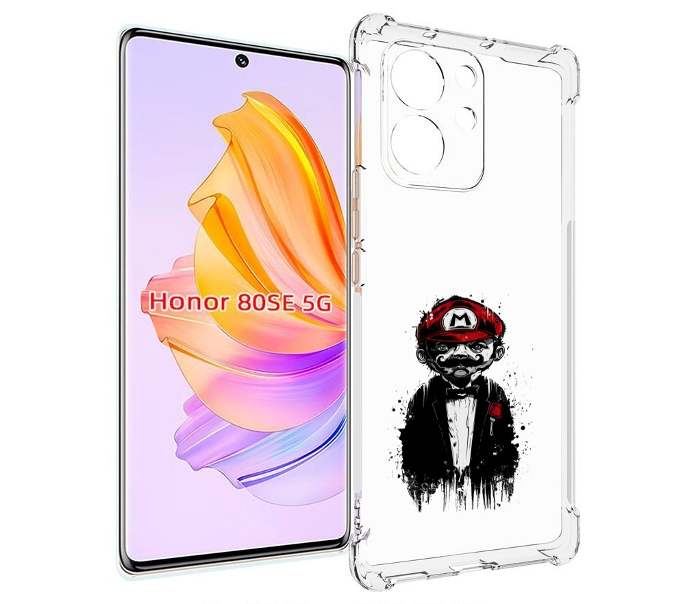 

Чехол MyPads марио для Honor 80 SE, Прозрачный, Tocco