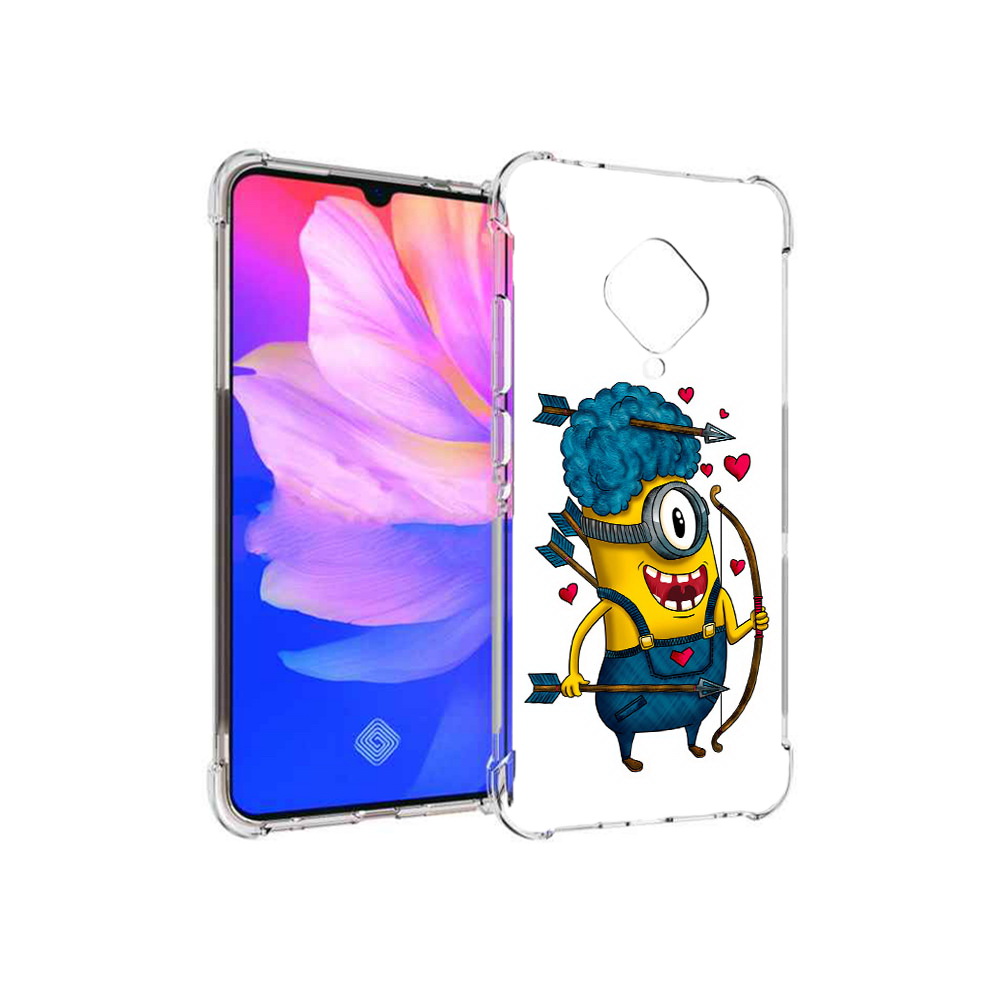 

Чехол MyPads Tocco для Vivo V17 Миньон купидон (PT147343.378.117), Прозрачный, Tocco