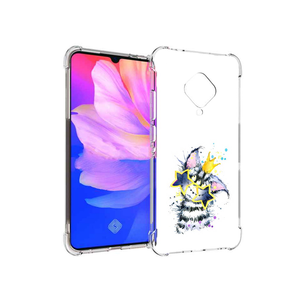 

Чехол MyPads Tocco для Vivo V17 Мартовский Нуся (PT147343.378.114), Прозрачный, Tocco