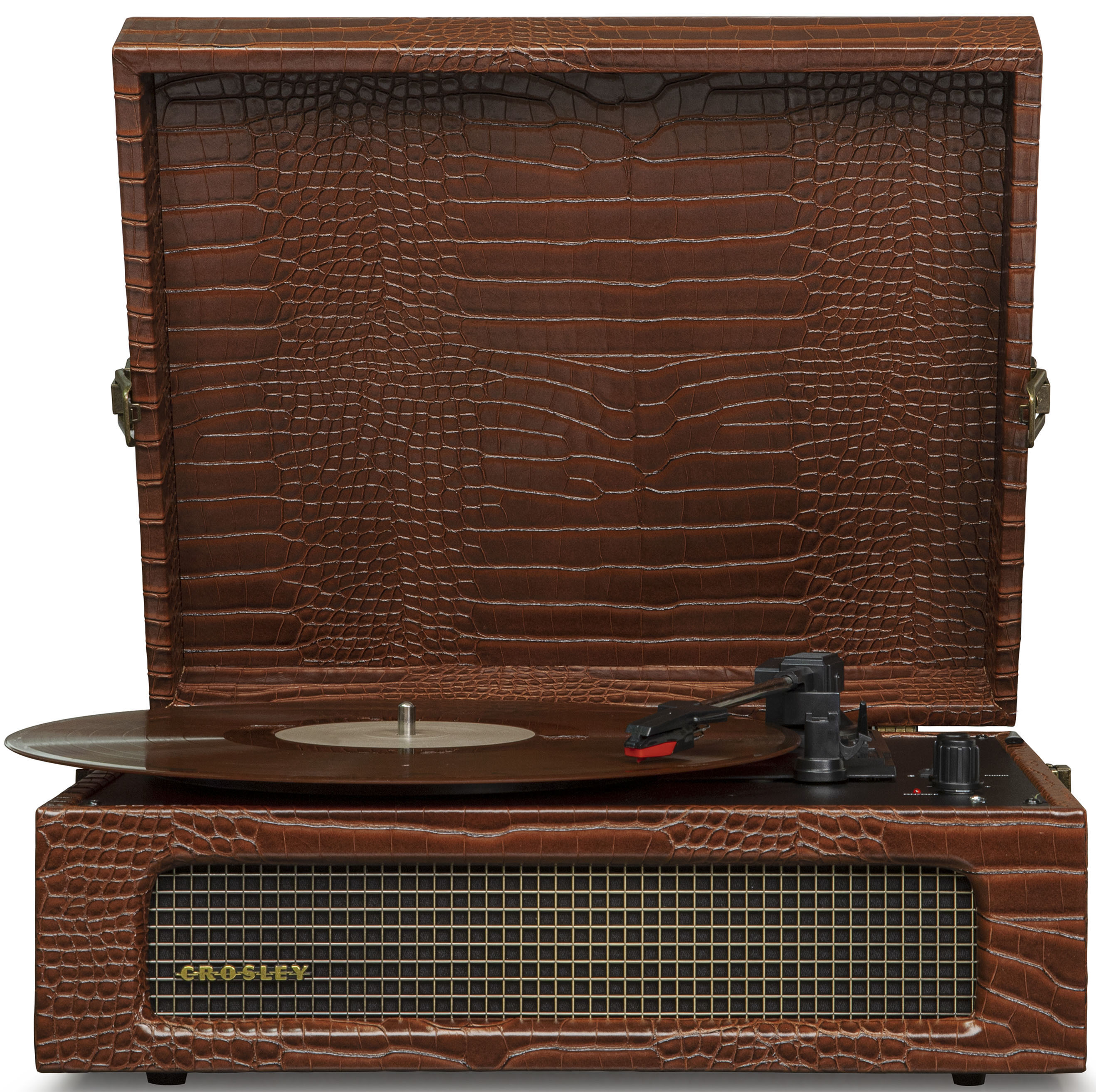 

Виниловый проигрыватель CROSLEY VOYAGER [CR8017A-BR] Brown Croc, VOYAGER