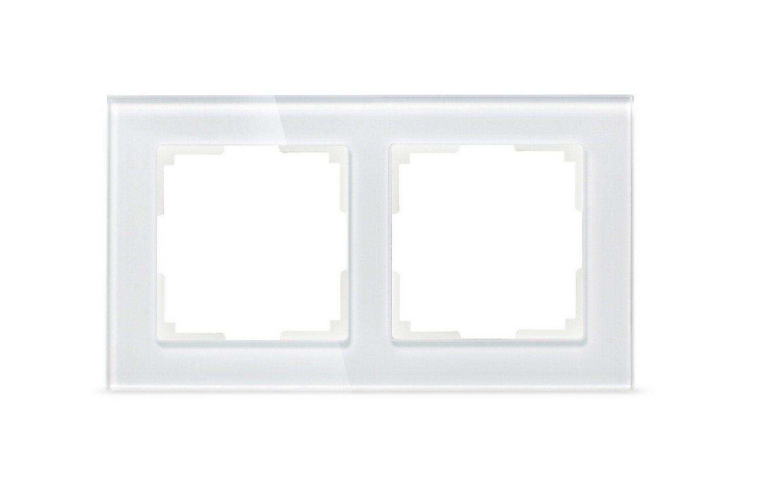 

Рамка 2-местная стекло белая Smart Buy Нептун SBE-05w-Glass-FR-2
