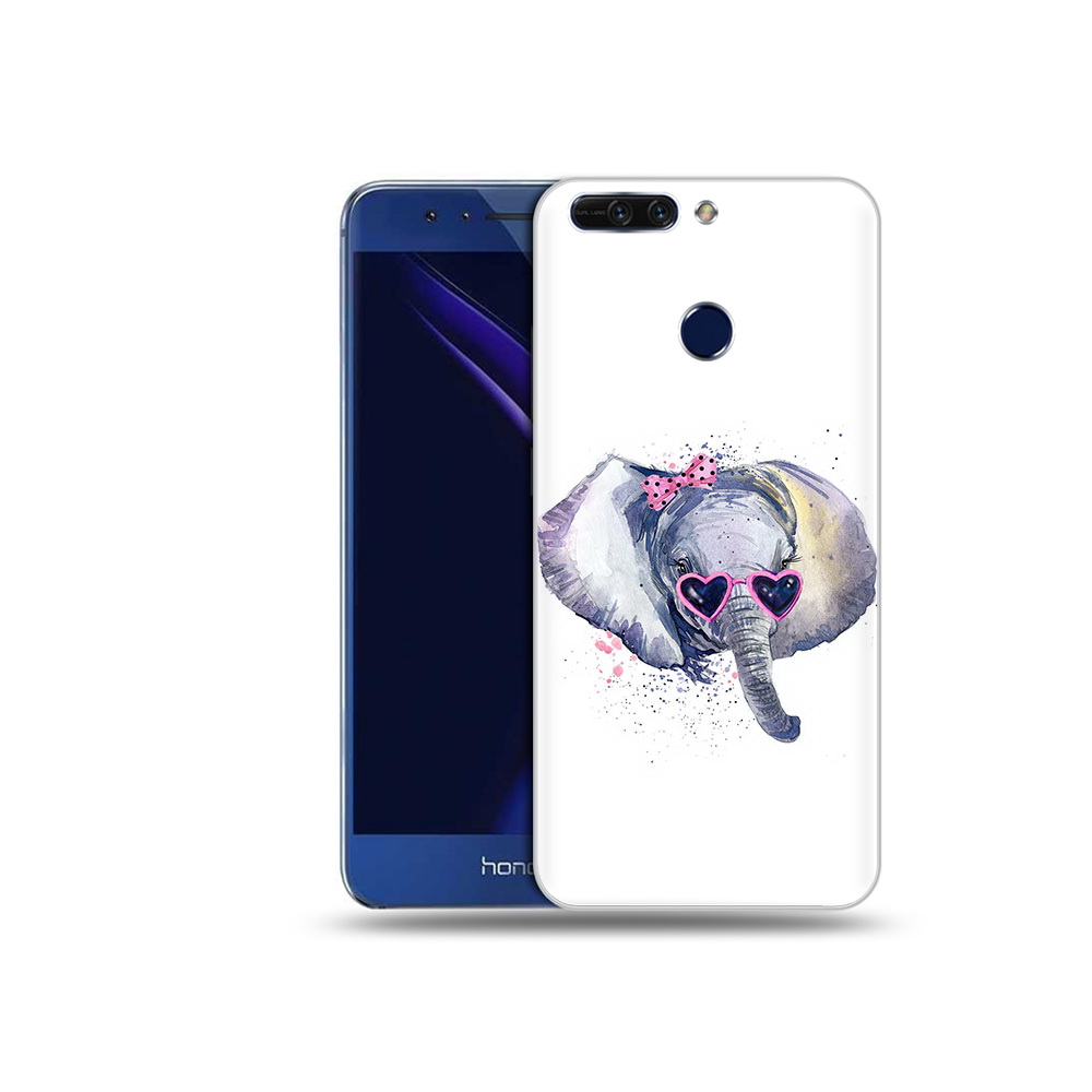 

Чехол MyPads Tocco для Honor 8 Pro слоник в очках (PT66177.42.608), Tocco