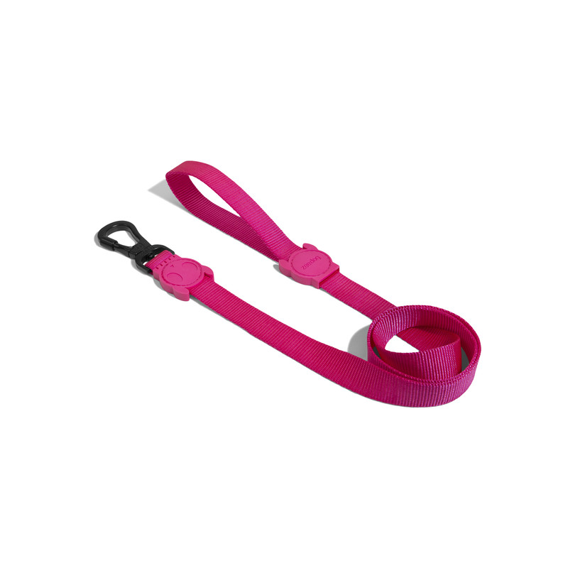 Поводок для собак Zee.Dog PINK LED, розовый, XS