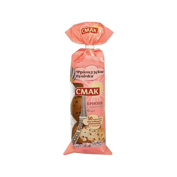 

Булочка Смак Бриошь сдобная 270 г