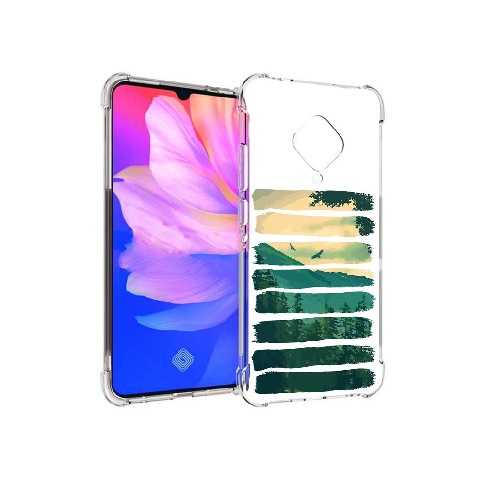 

Чехол MyPads Tocco для Vivo V17 Лесная чаща (PT147343.378.107), Прозрачный, Tocco
