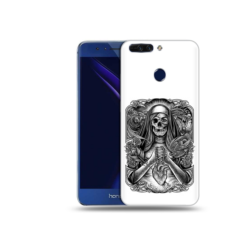 

Чехол MyPads Tocco для Honor 8 Pro скелет с сердцем (PT66177.42.603), Tocco