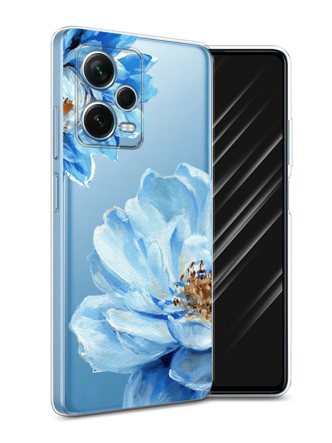 

Чехол Awog для Xiaomi Redmi Note 12 Pro Plus "Голубые клематисы", Голубой, 317150-8