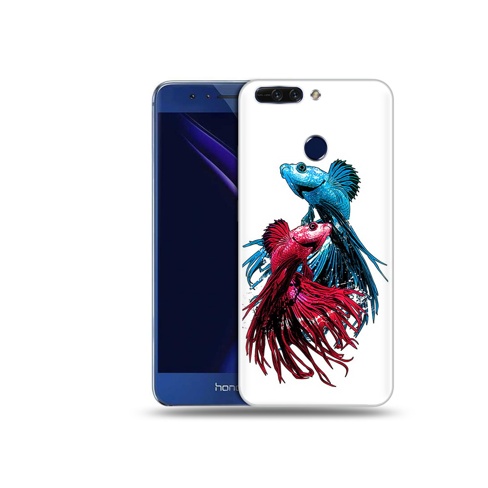 

Чехол MyPads Tocco для Honor 8 Pro рыбы петушки (PT66177.42.592), Tocco