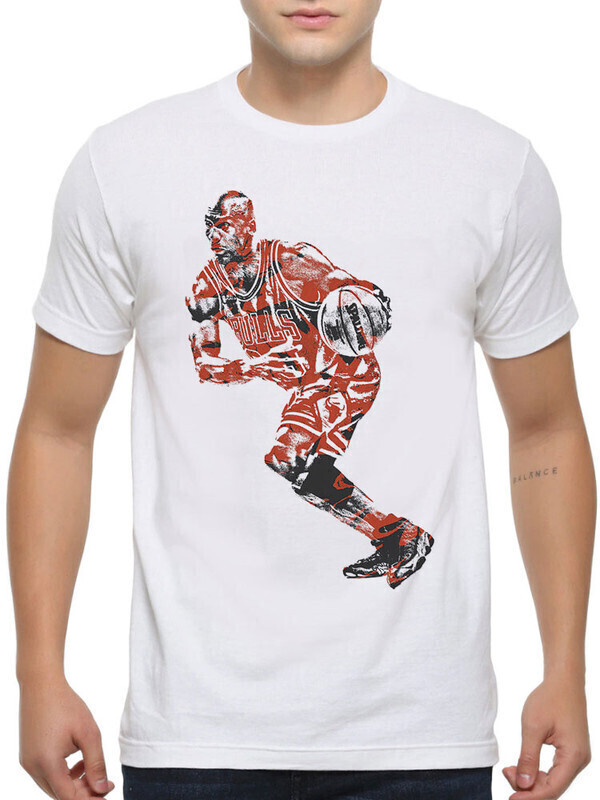 

Футболка мужская Dream Shirts Майкл Джордан 50008162 белая XL, Майкл Джордан 50008162