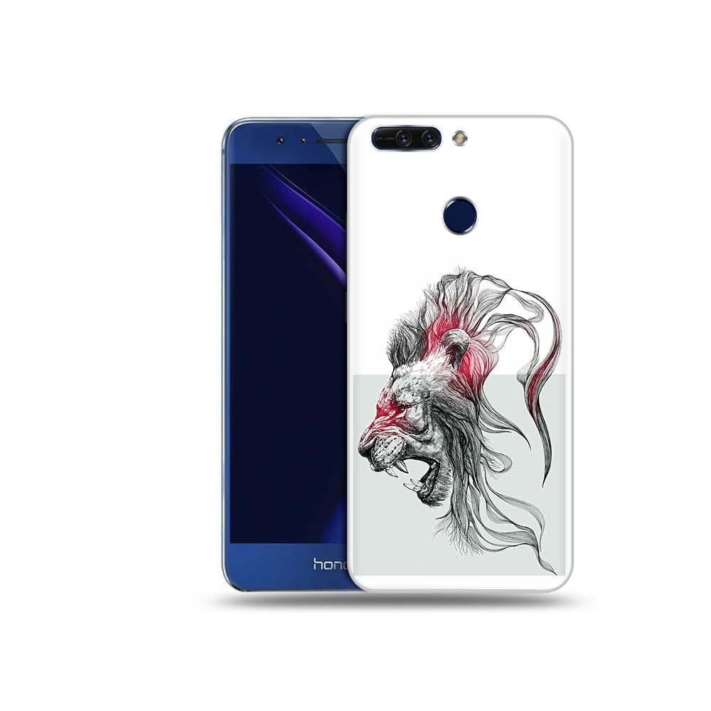 

Чехол MyPads Tocco для Honor 8 Pro разъяренный лев (PT66177.42.576), Tocco
