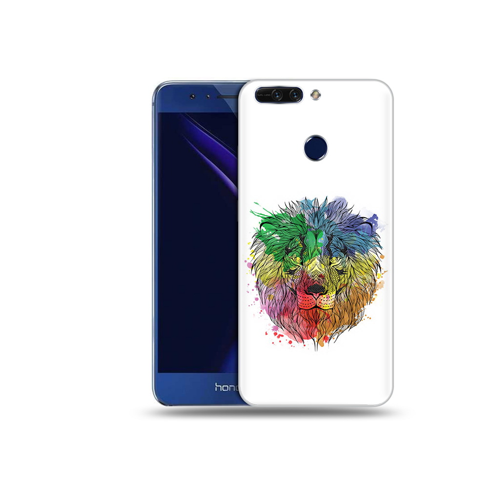

Чехол MyPads Tocco для Honor 8 Pro разноцветный гордый лев (PT66177.42.573), Tocco