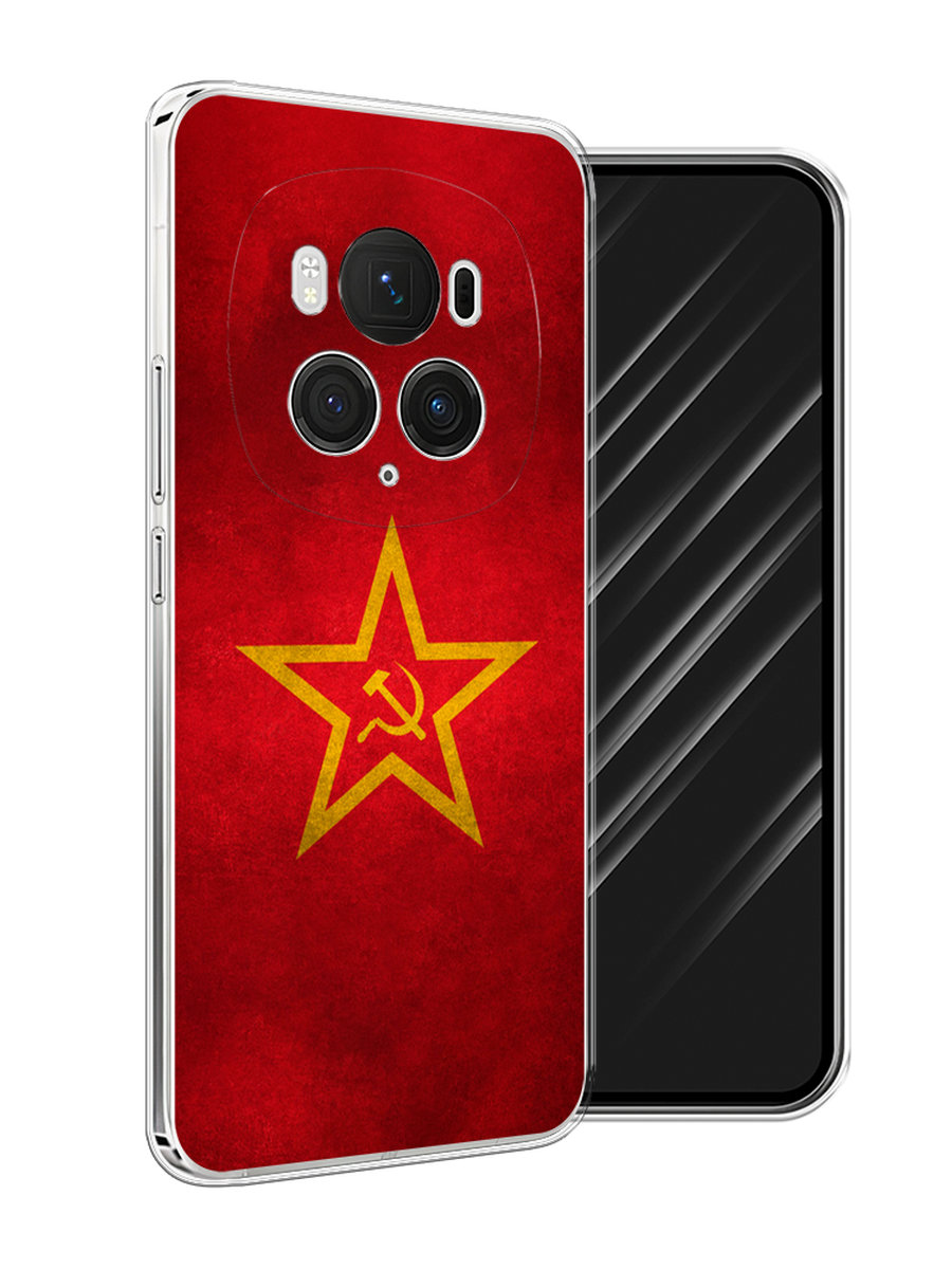 

Чехол Awog на Honor Magic 6 Pro "Красное знамя", Желтый;красный, 6123750-1