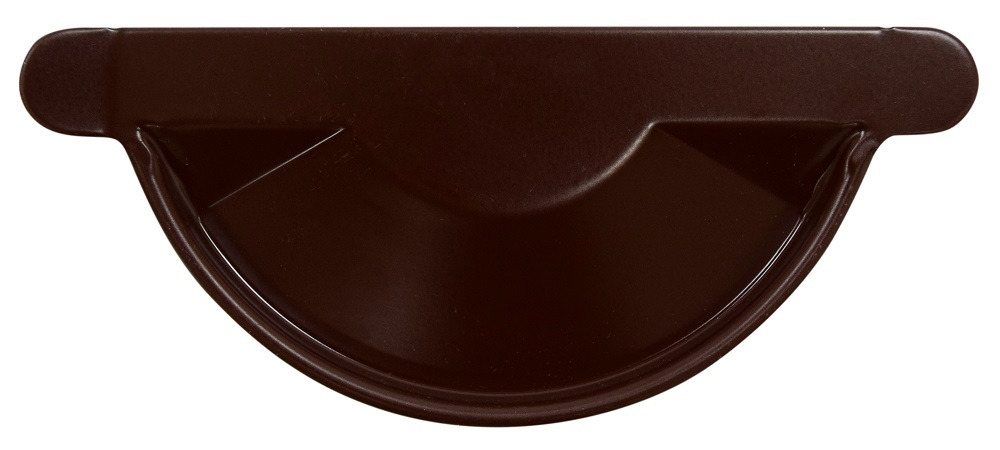 

Заглушка желоба полукруглого Vegastok ф 125 мм ПЭ RAL 8017 коричневый