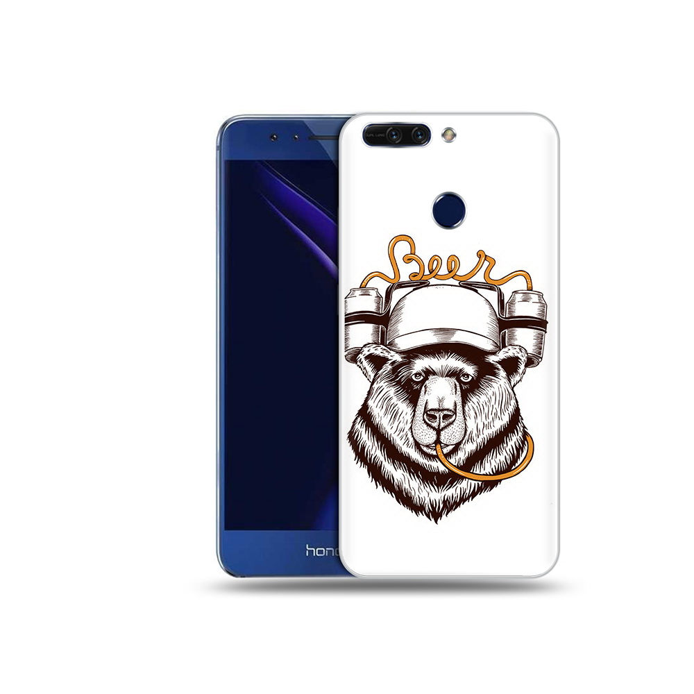 

Чехол MyPads Tocco для Honor 8 Pro пивной медведь (PT66177.42.538), Tocco