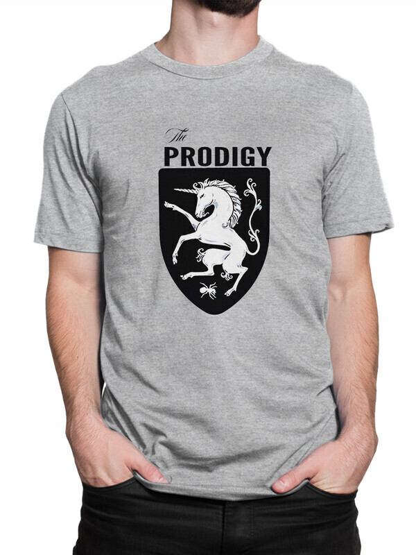 фото Футболка мужская dream shirts the prodigy 50008102 серая xs