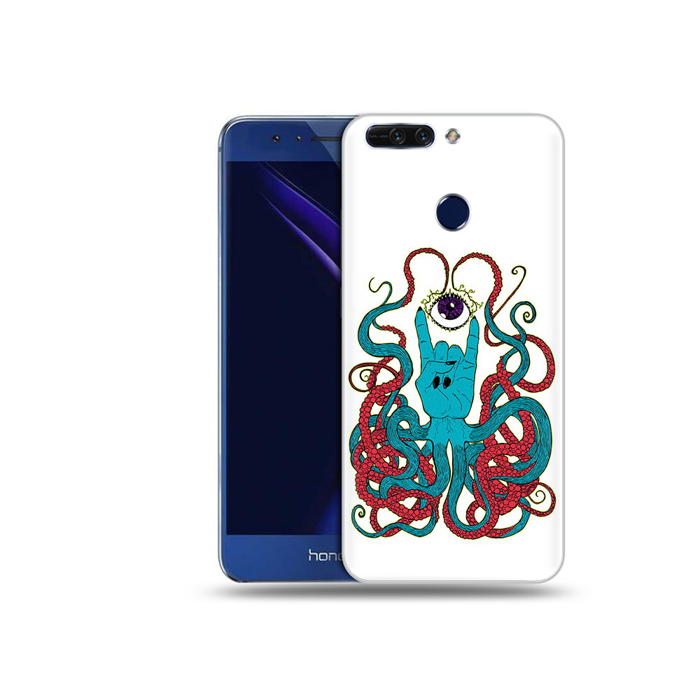 

Чехол MyPads Tocco для Honor 8 Pro осьминог-рука абстракция (PT66177.42.530), Tocco