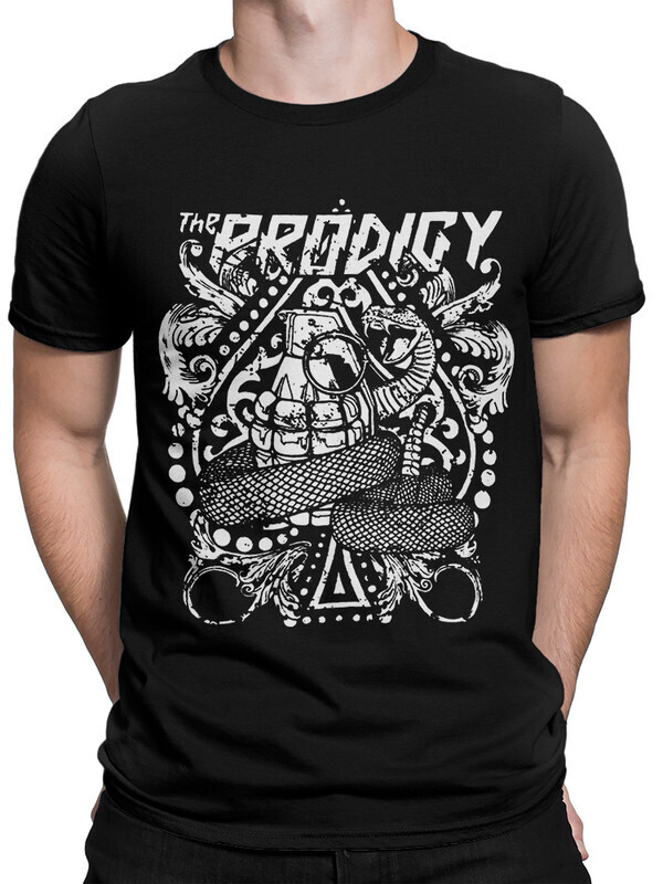 

Футболка мужская Dream Shirts The Prodigy 50008082 черная XL, The Prodigy 50008082