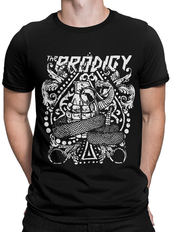 

Футболка мужская Dream Shirts The Prodigy 50008082 черная 2XL, The Prodigy 50008082