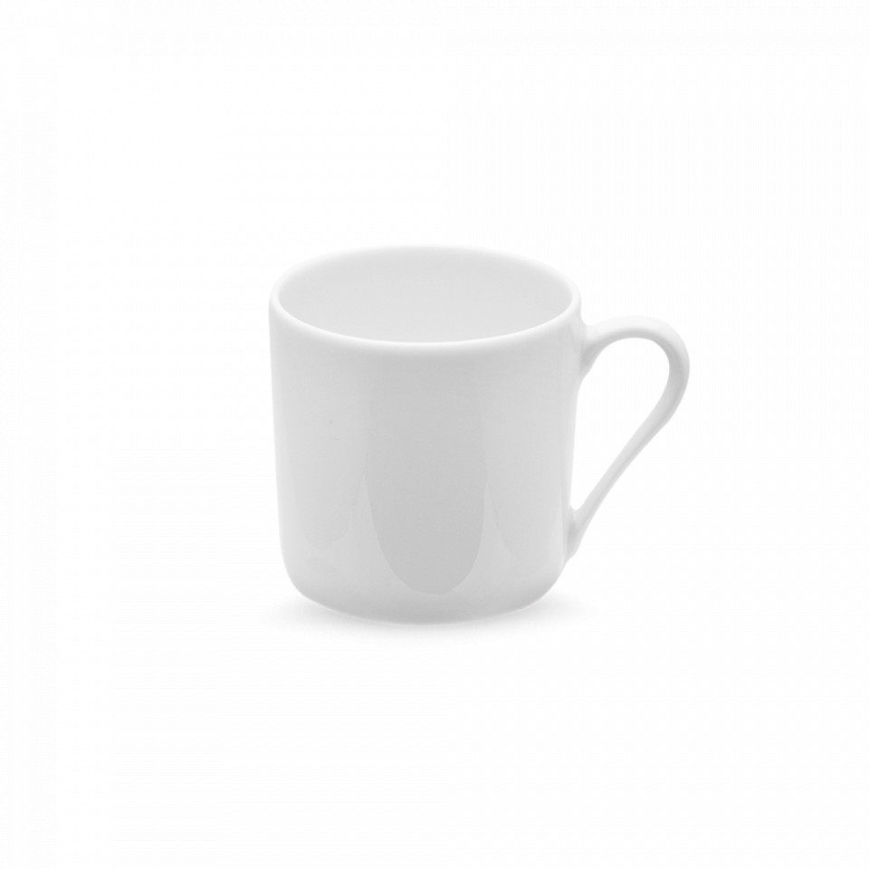 Чашка кофейная Guy Degrenne 100 мл, фарфор, белый