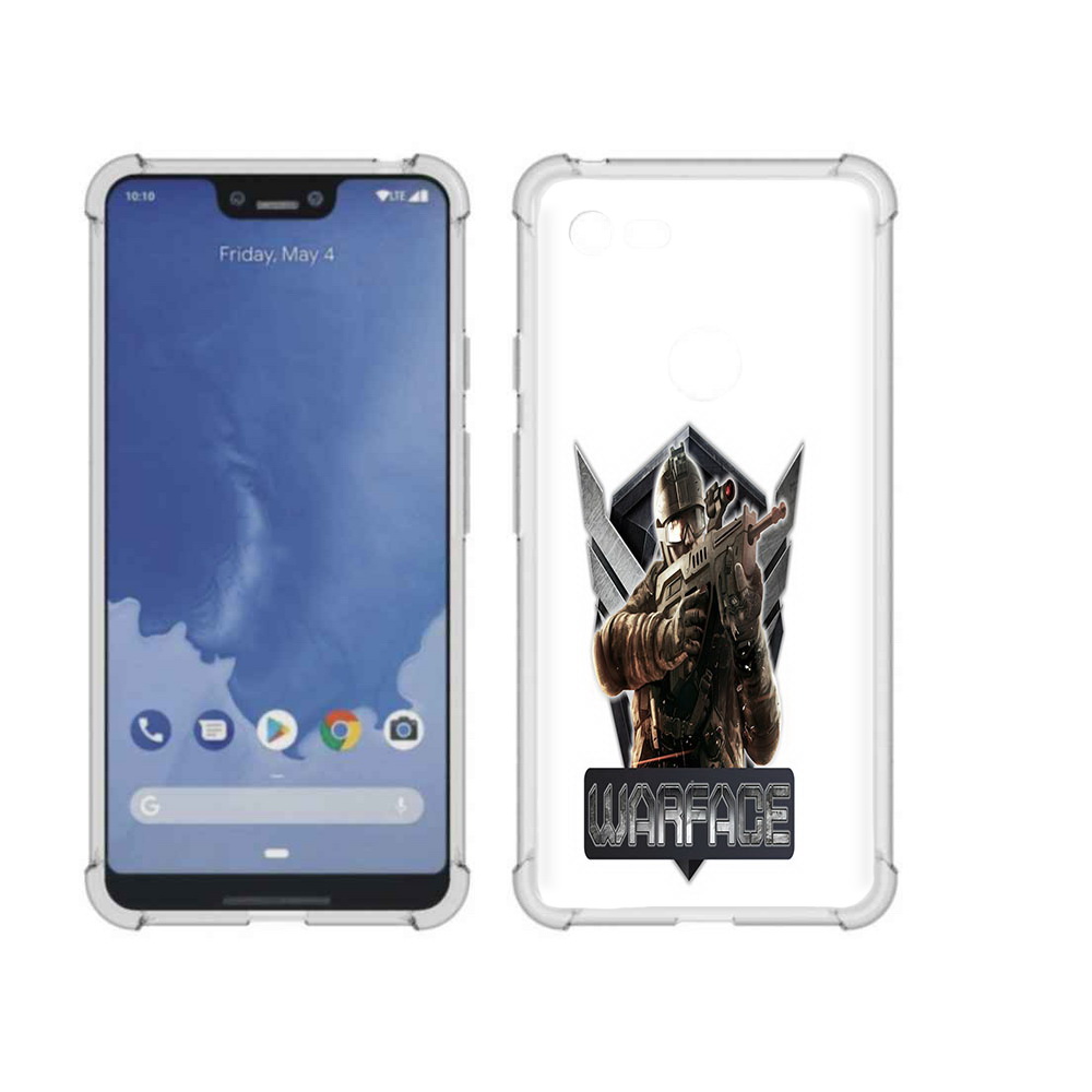 

Чехол MyPads Tocco для Google Pixel 3 XL игра про войну, Прозрачный, Tocco