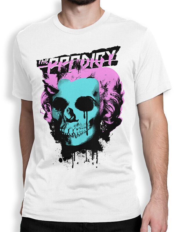 

Футболка мужская Dream Shirts группа The Prodigy 50008072 белая 2XL, группа The Prodigy 50008072