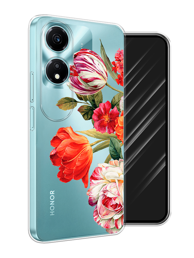 

Чехол Awog на Honor X5 Plus "Весенний букет", Красный;розовый;зеленый, 6121950-1
