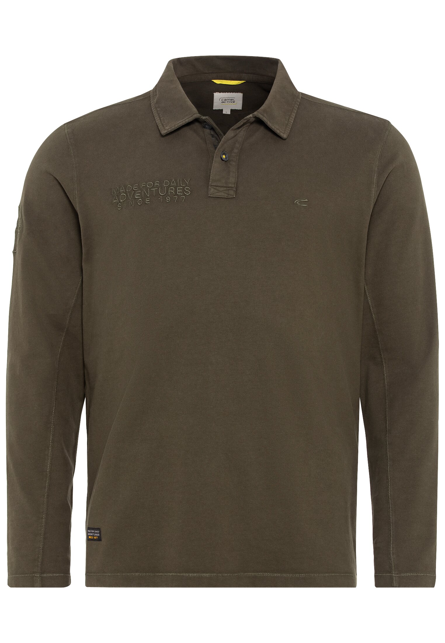 

Футболка мужская Camel Active 409865-2P28 хаки 2XL, 409865-2P28