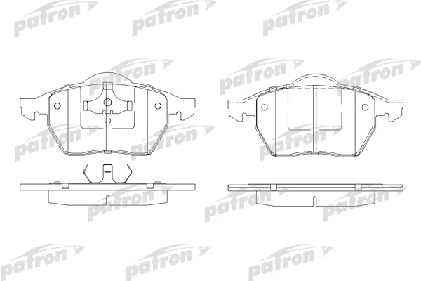 

Тормозные колодки PATRON PBP969