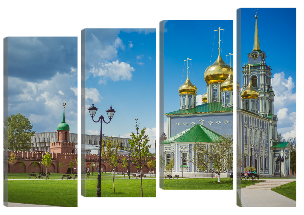

Модульная картина Успенский Собор Тульского Кремля. PR-1214 101x70см