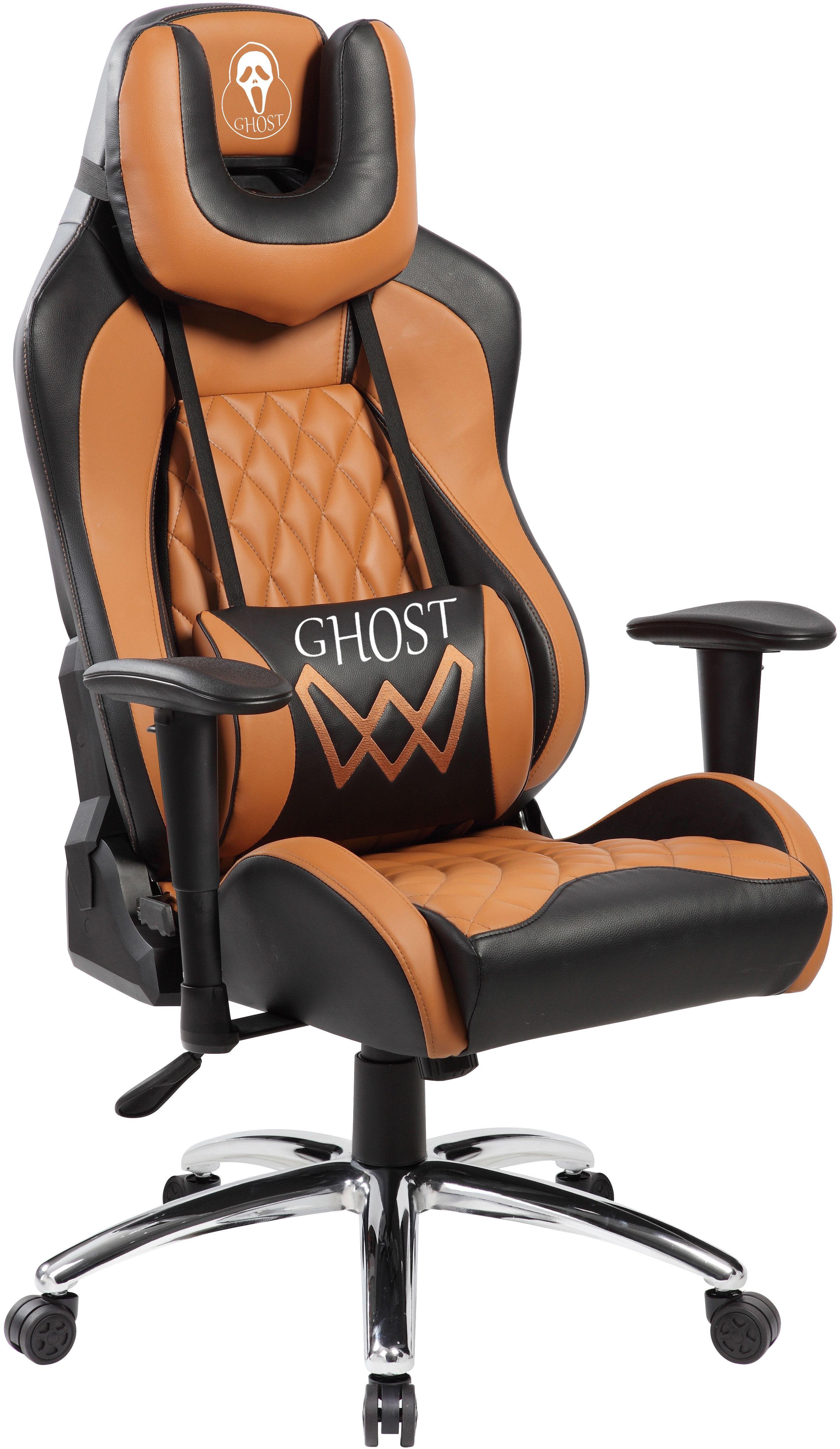 Кресло компьютерное Vinotti GX-04 Чёрный + Светлокоричневый