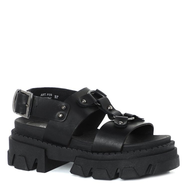 

Сандалии женские Tendance P20 черные 35 EU, Черный, P20
