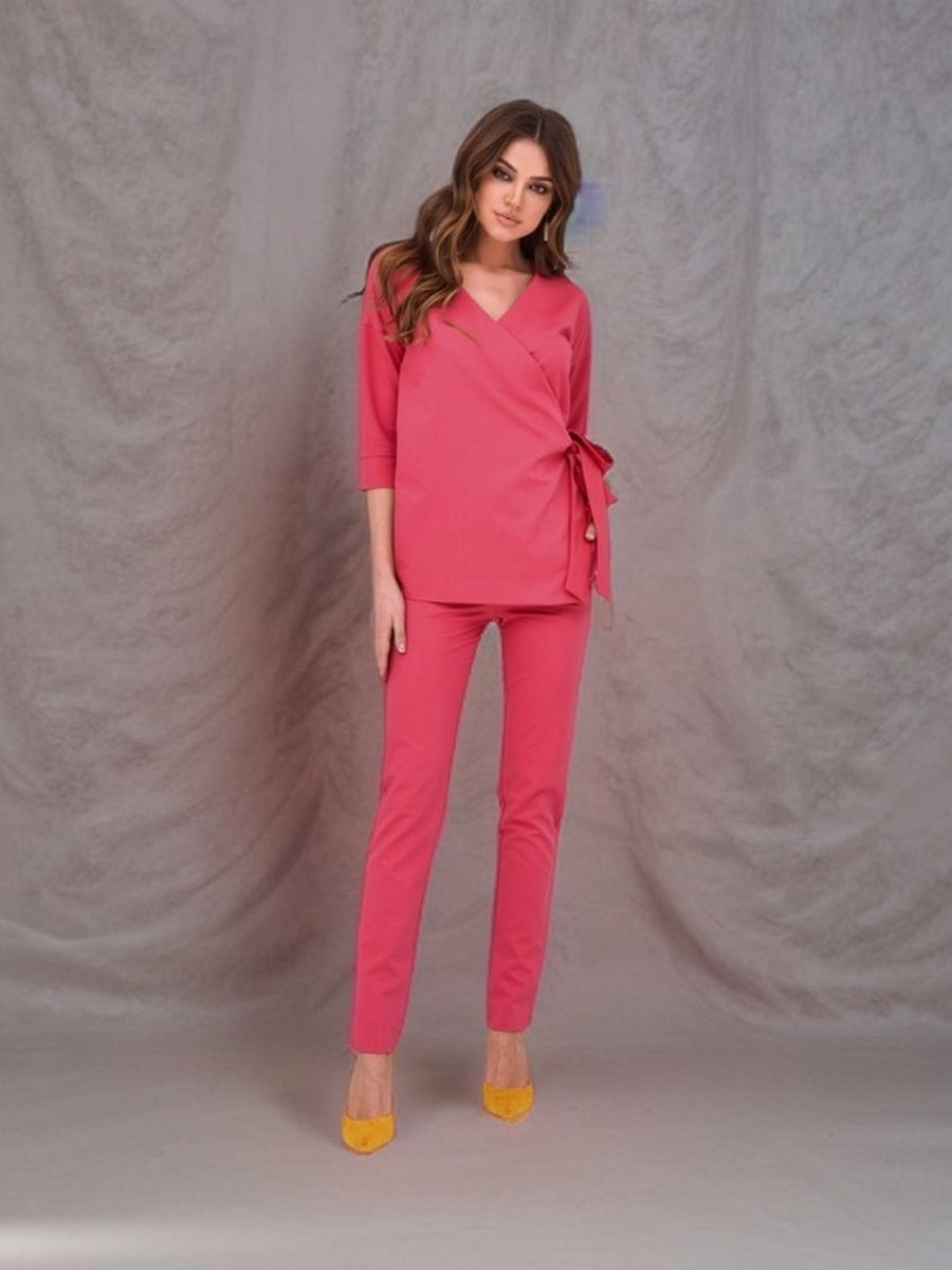 

Костюм женский AVEMOD БПИ3293 розовый 42 RU, БПИ3293