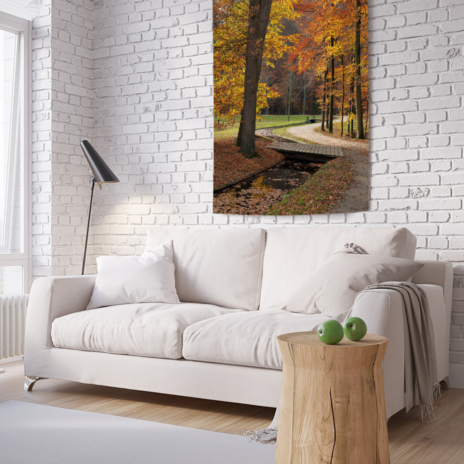 

Вертикальное фотопанно на стену JoyArty Осенний парк 100x150 см, Осенний парк