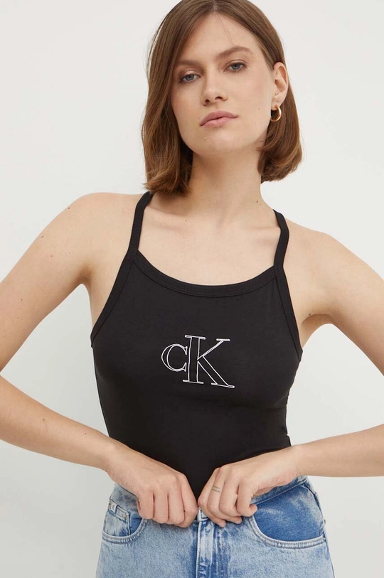 Майка Calvin Klein Jeans для женщин чёрная-BEH размер M J20J223623 3774₽