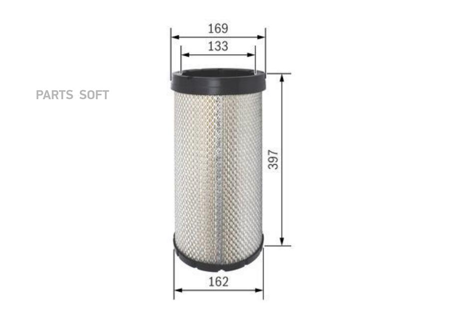 

BOSCH F026400601 Фильтр воздушный BOSCH F026400601 /S0601/ ВОЗДУШНЫЙ ФИЛЬТР S0601