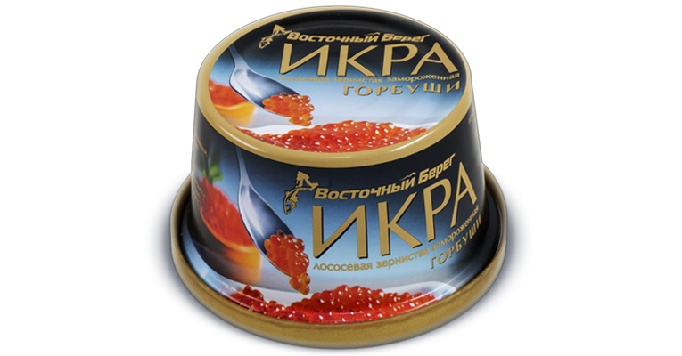 

Икра Восточный Берег лососевая, зернистая, замороженная, горбуша, 125 г