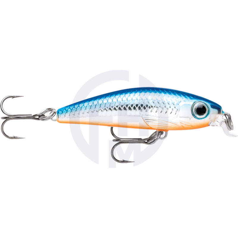 Воблер Rapala Ultra Light Minnow ULM04 цвет SB