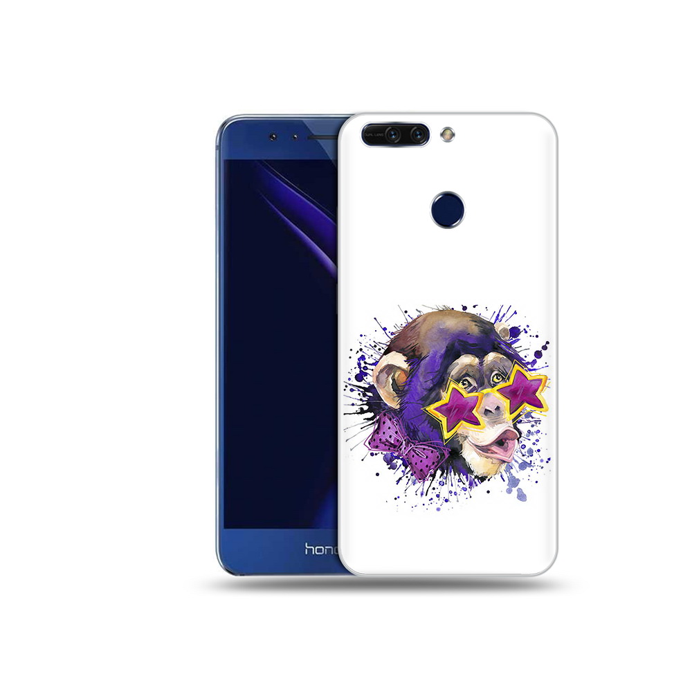 

Чехол MyPads Tocco для Honor 8 Pro обезьяна в очках (PT66177.42.524), Tocco
