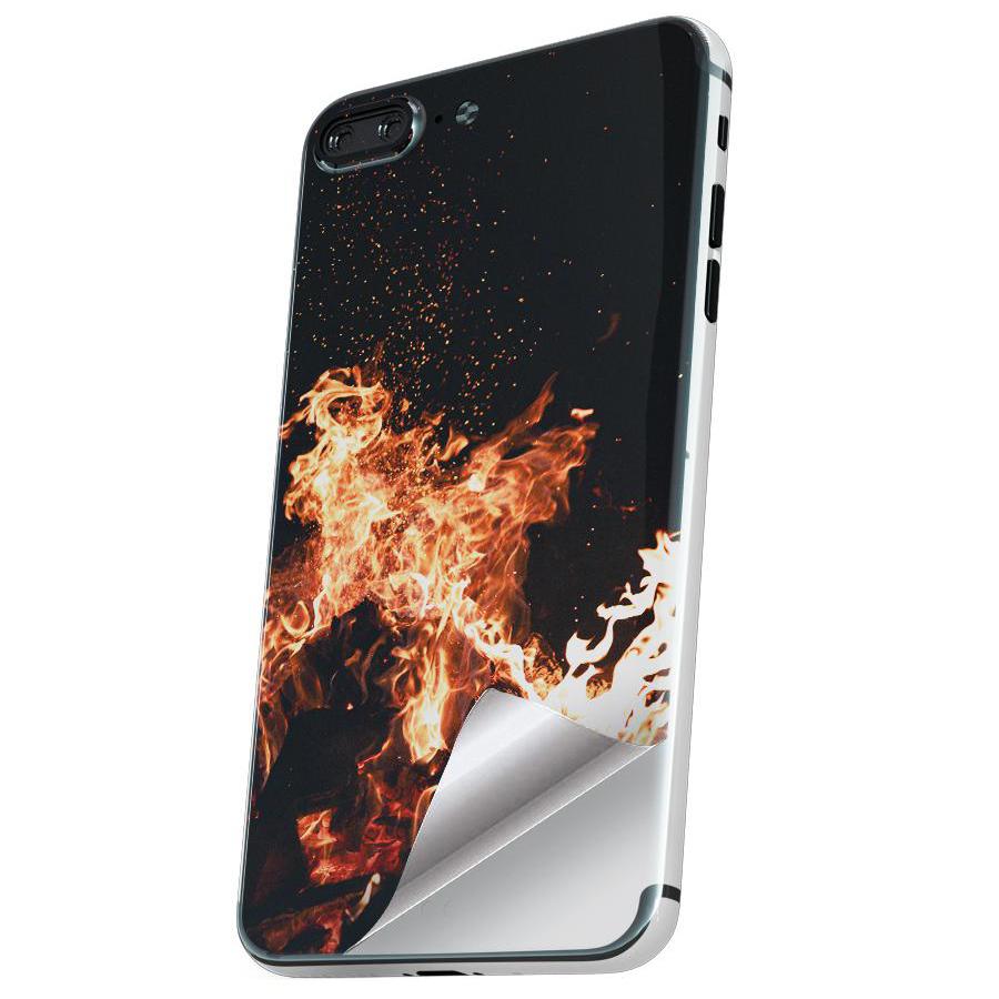 Пленка защитная гидрогелевая Krutoff для OnePlus 8T задняя сторона (Огонь)