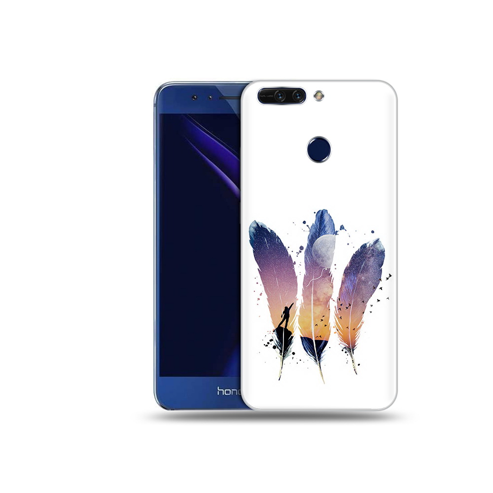 

Чехол MyPads Tocco для Honor 8 Pro небесные перья (PT66177.42.519), Tocco