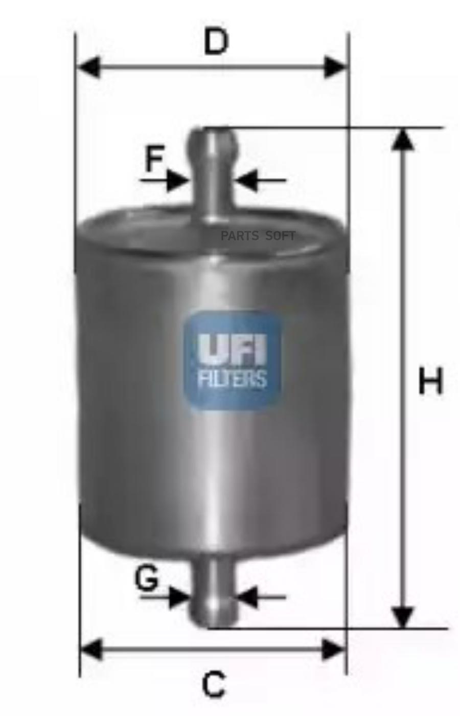 

Фильтр Топливный UFI 3176000