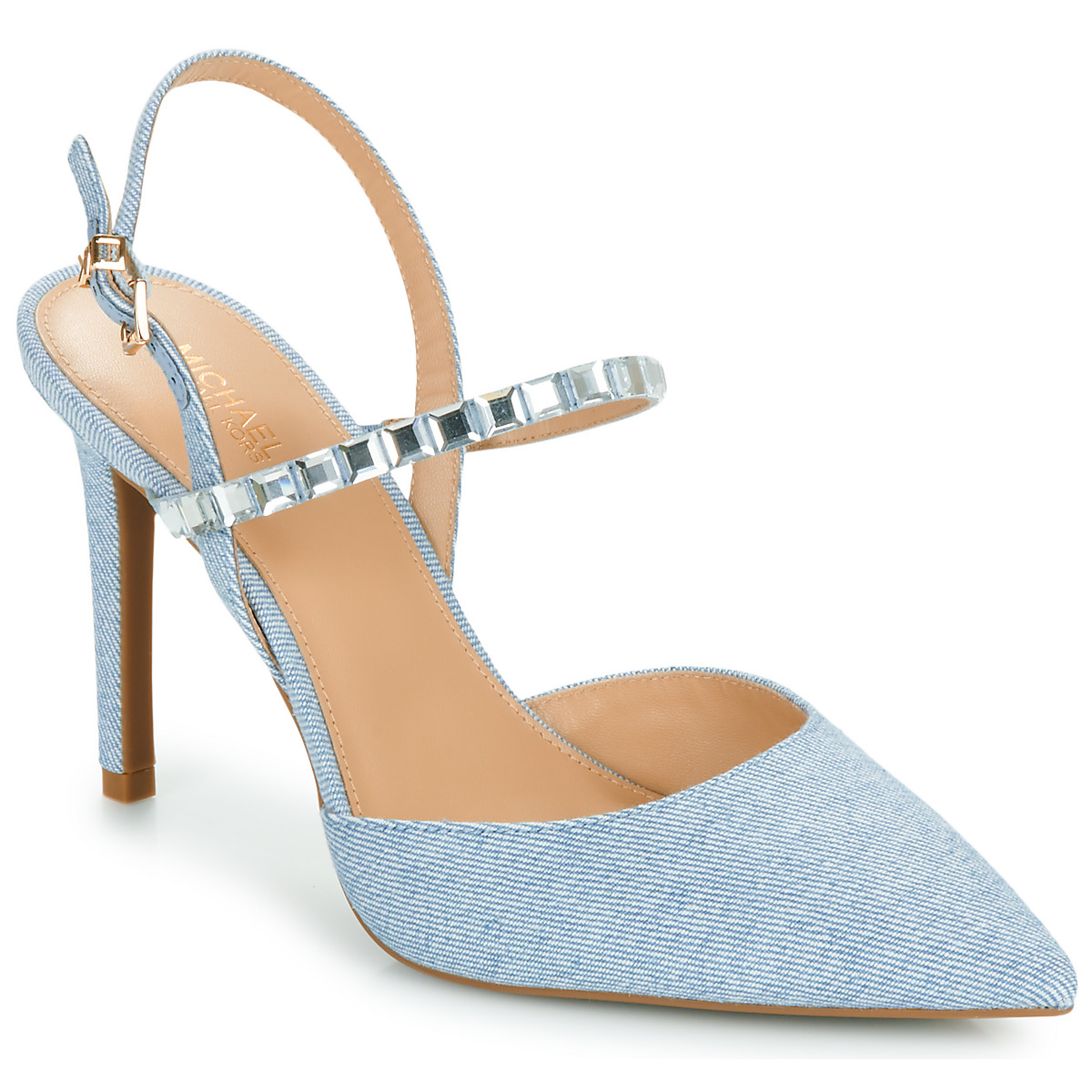 

Босоножки женские MICHAEL Michael Kors 26742712 голубые 39 EU, Голубой, 26742712