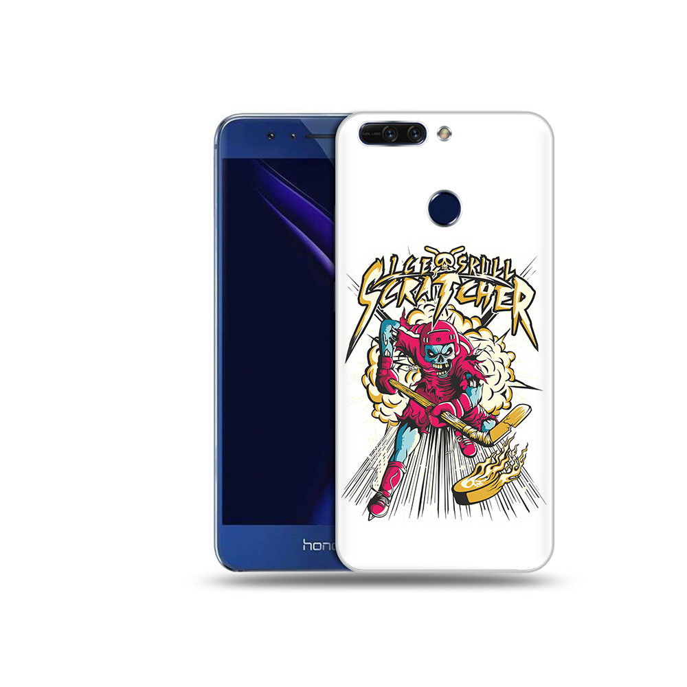 

Чехол MyPads Tocco для Honor 8 Pro нарисованный скелет хоккеист (PT66177.42.514), Tocco